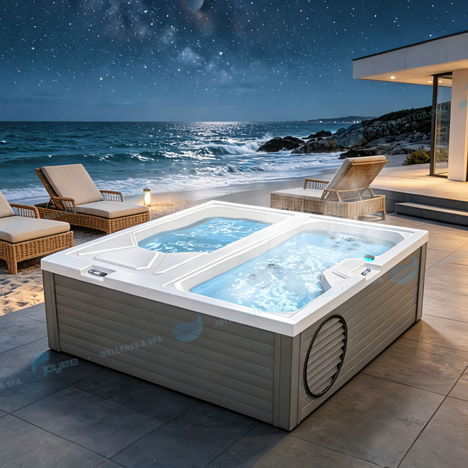 dual zone spa