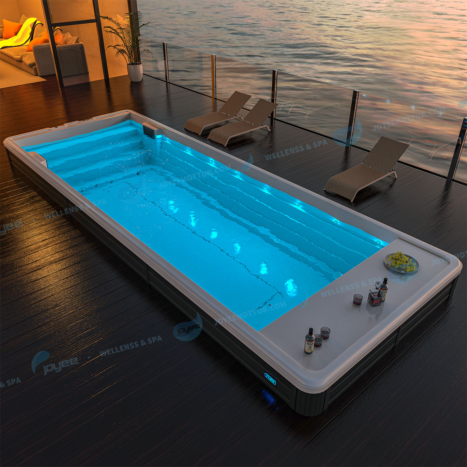 endless spa pool