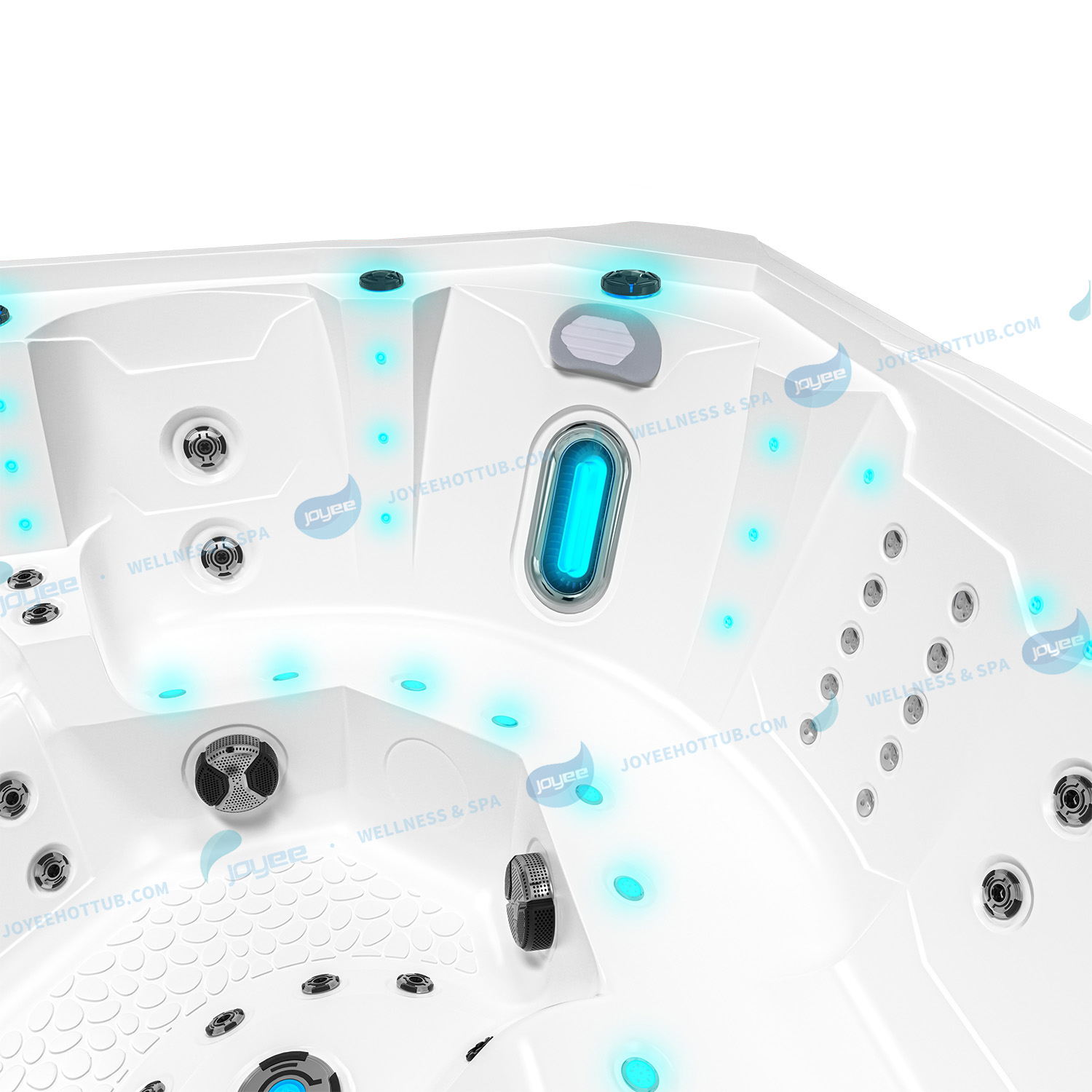 outdoor spa hot tub