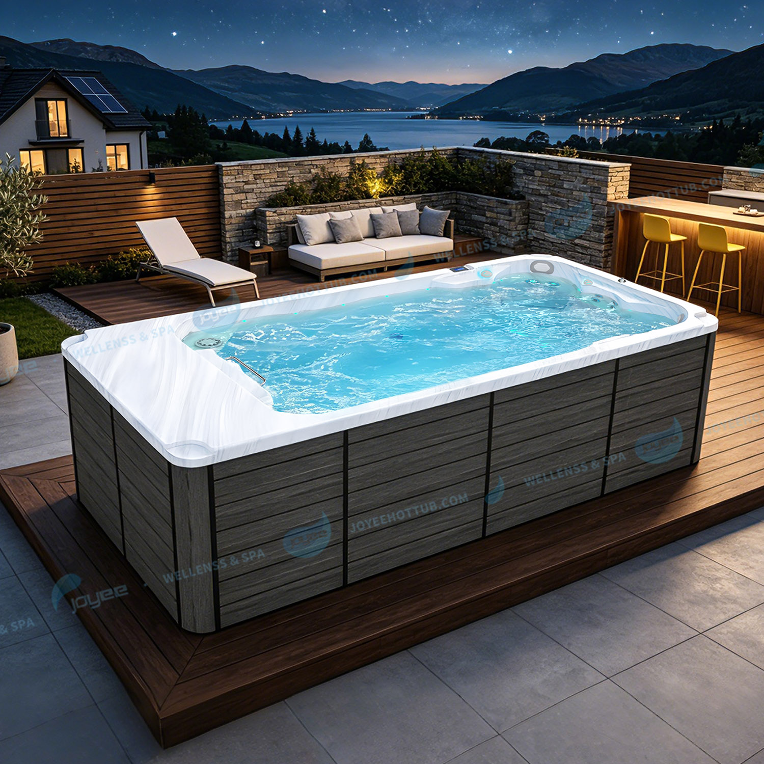 endless spa pool