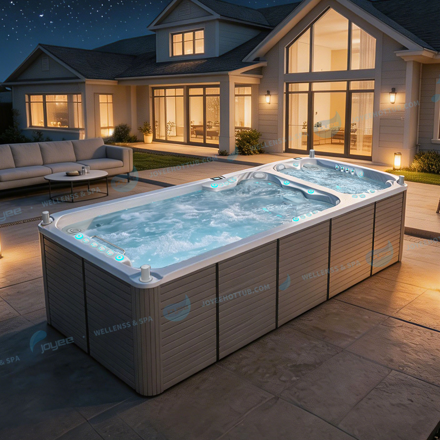 endless spa pool