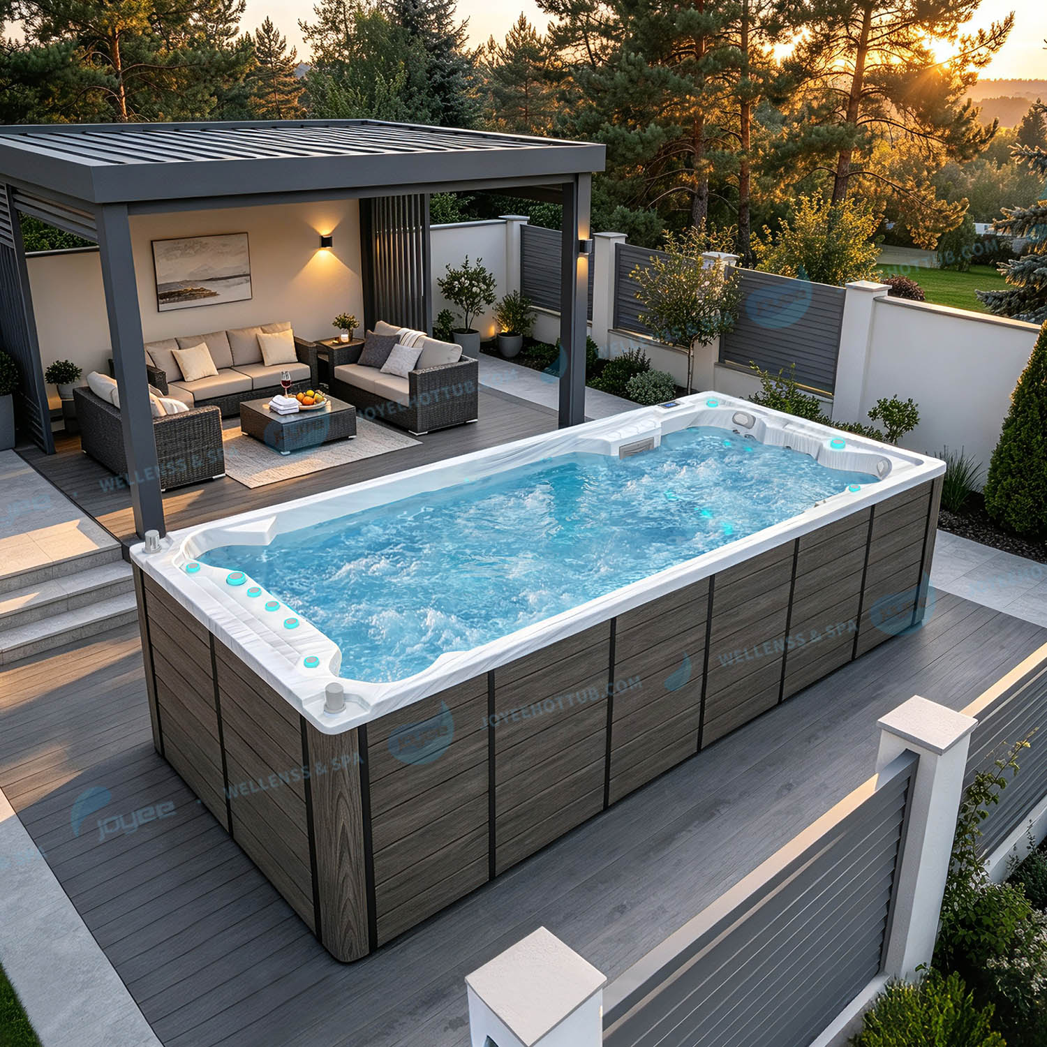 endless spa pool