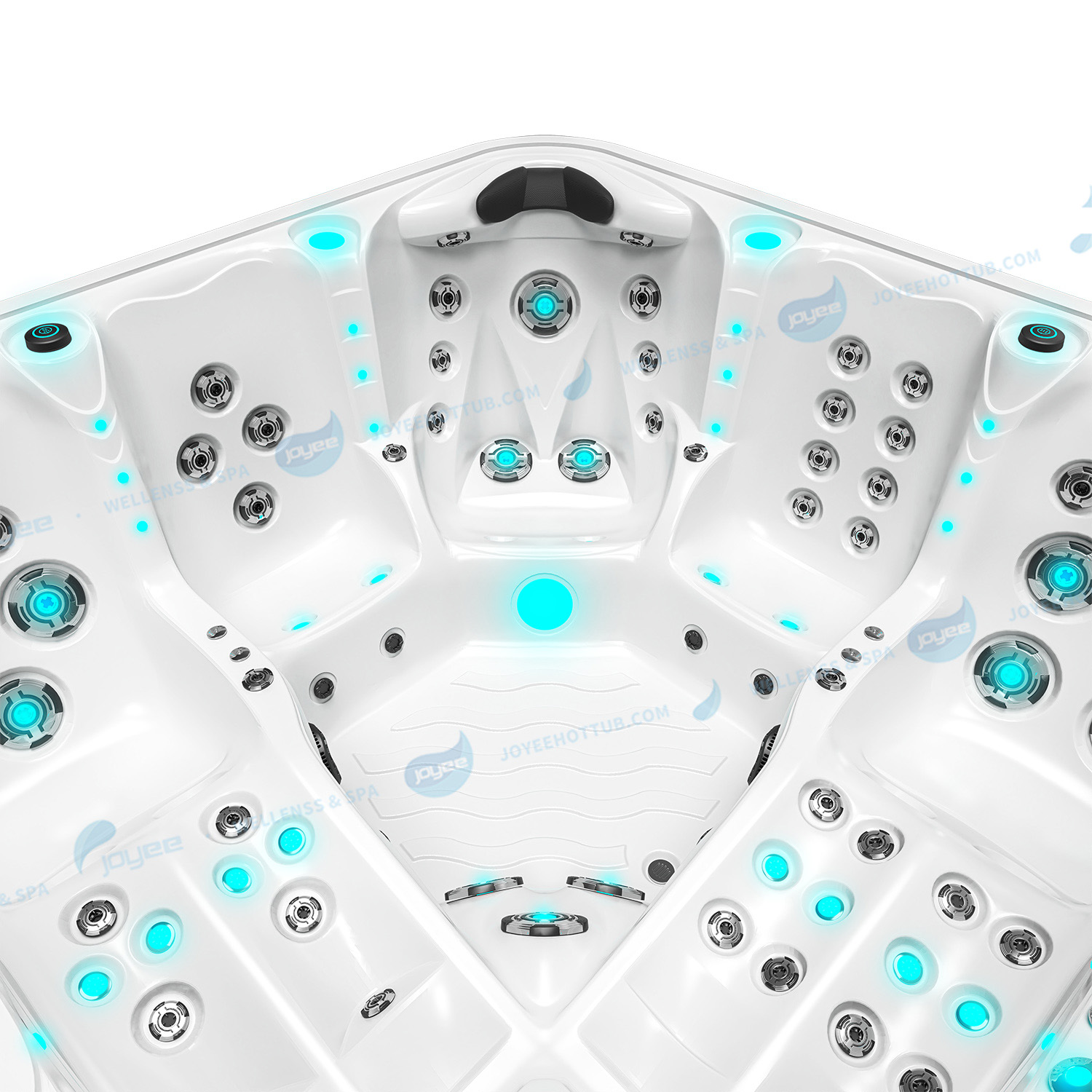 Luxury 5 Person Outdoor Hot Tub Manufacturer