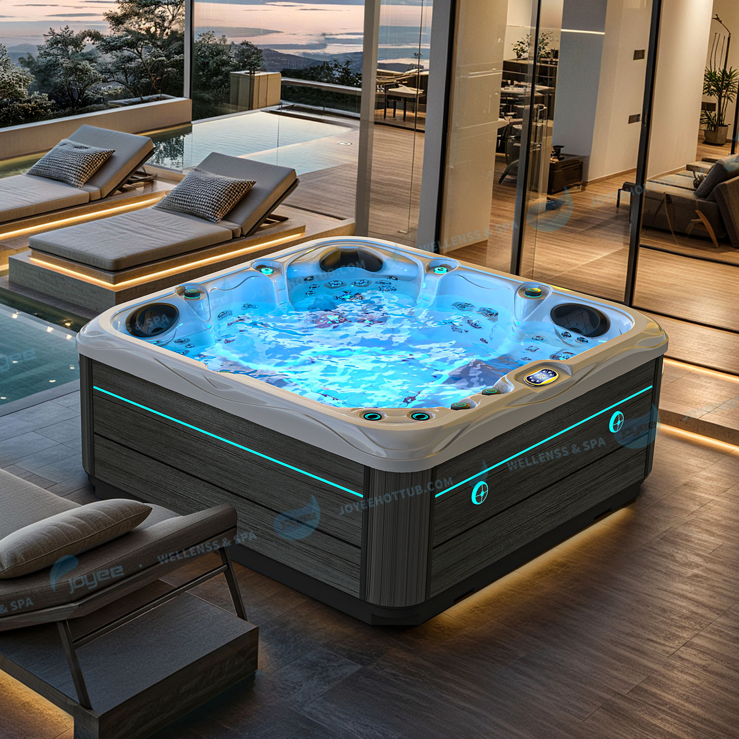 top jacuzzi
