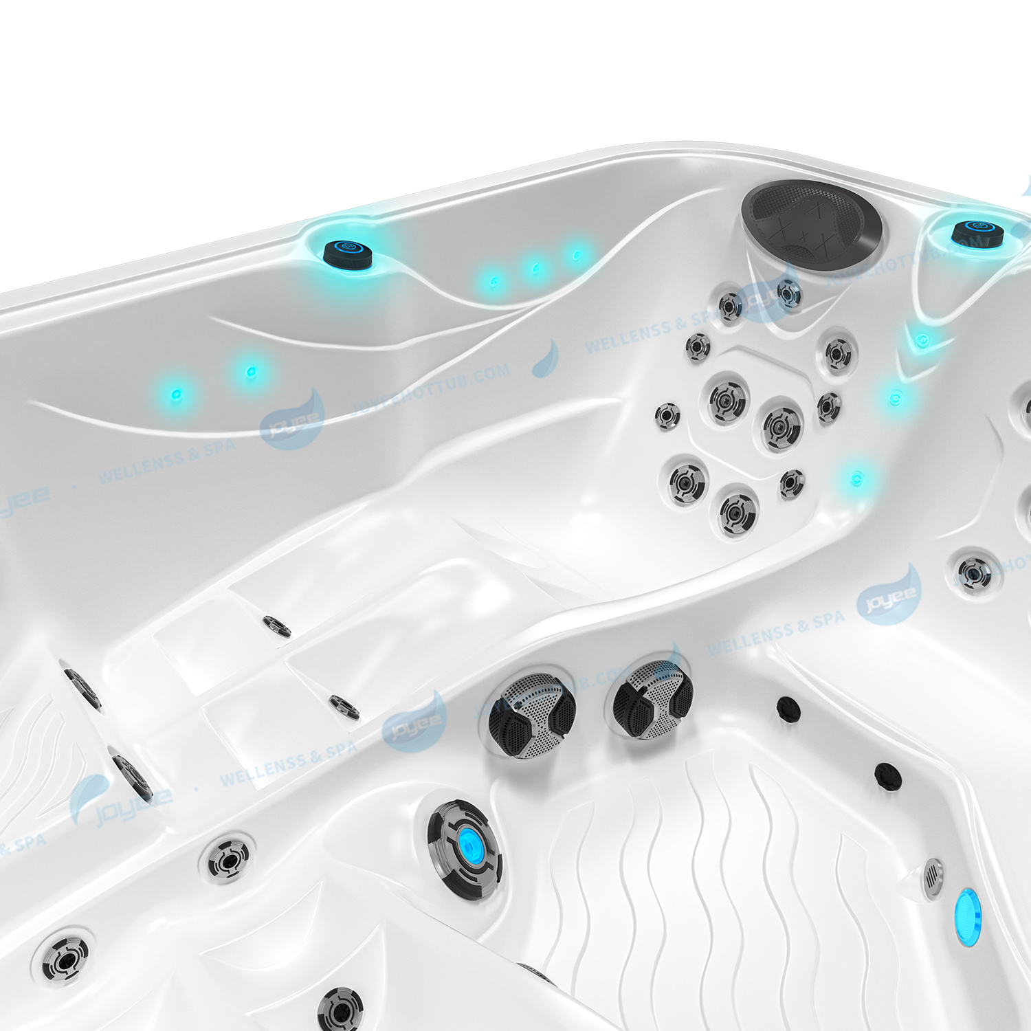 outdoor spa hot tub