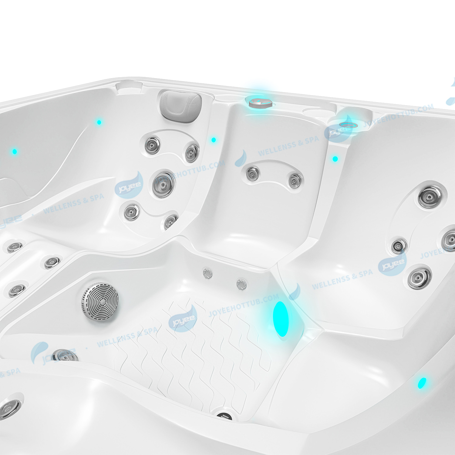 5 Persons Outdoor Hot Tub