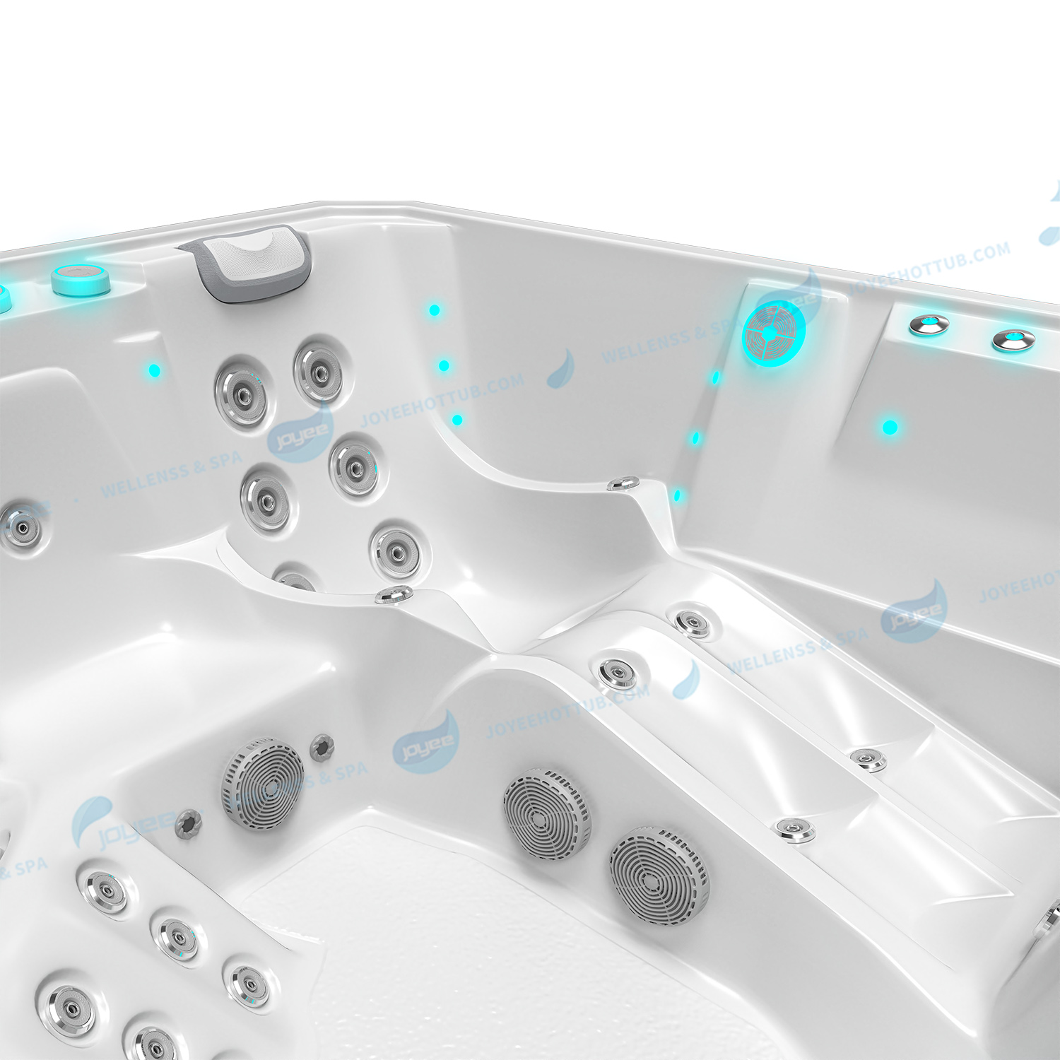 5 persons hot tub