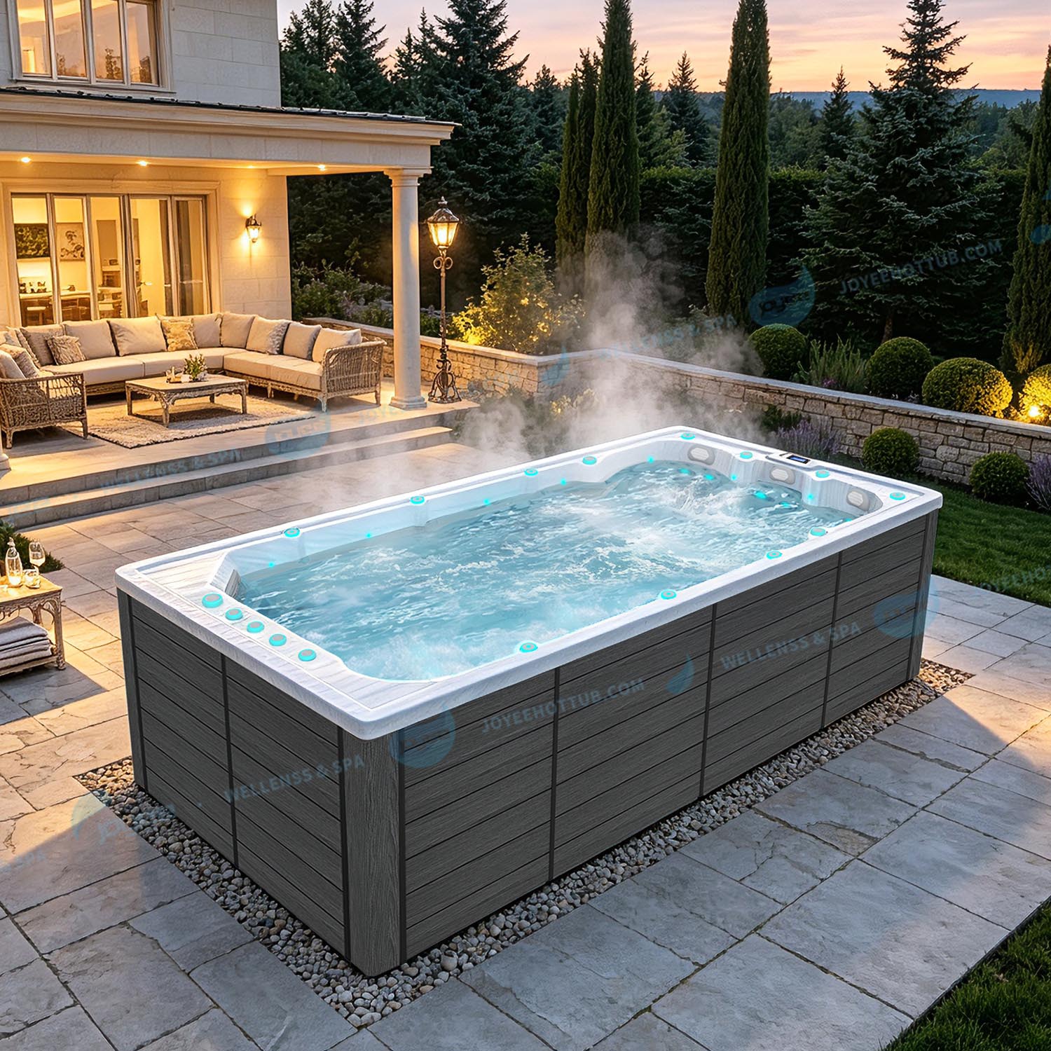 endless spa pool