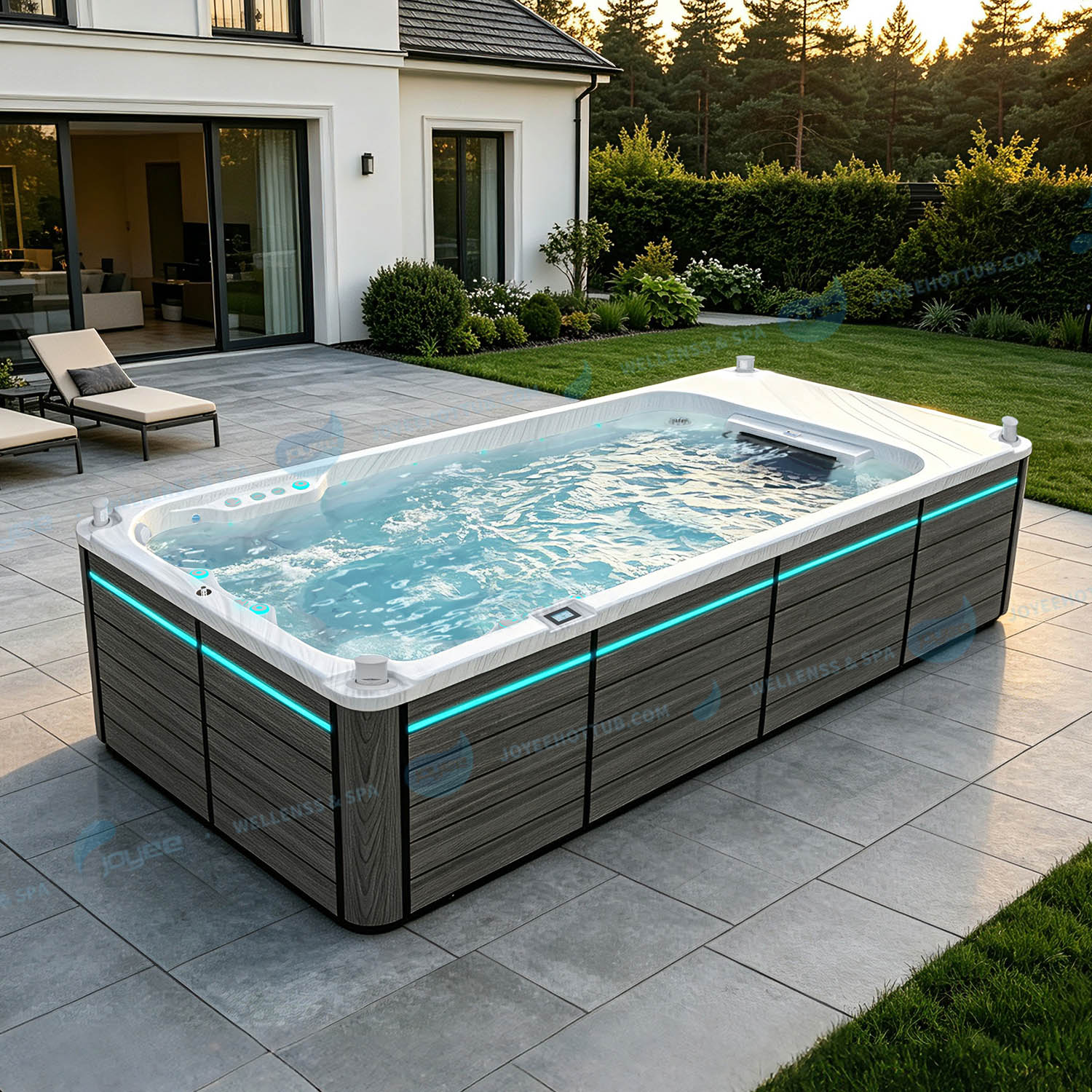 endless spa pool