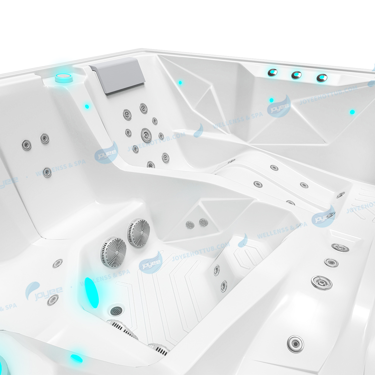 Luxury 5 Person Outdoor Hot Tub Manufacturer