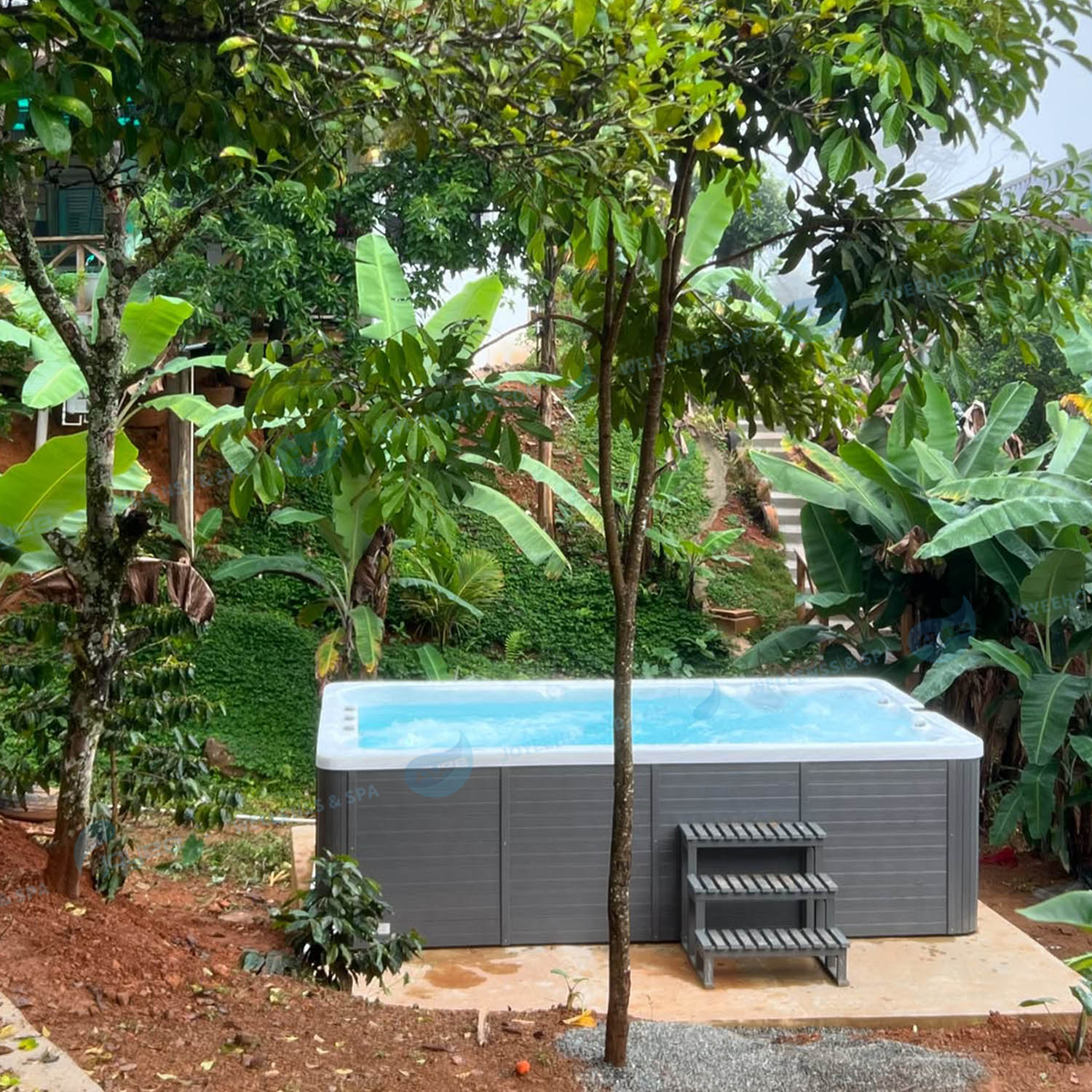 endless spa pool